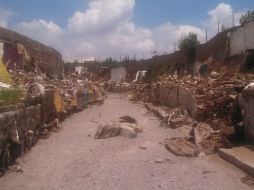 En el lugar, el agua subió tres metros en la pasada tormenta.  /