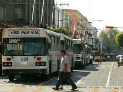 Las rutas 400 y 500 suspenderán servicio. ARCHIVO /