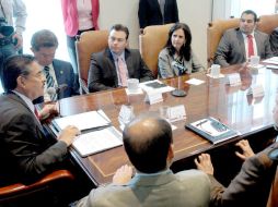 Hoy se firmó convenio entre el Ayuntamiento de Guadalajara y otras instituciones para la realización del congreso.  /