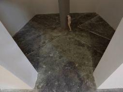 Vista de la obra ''La Mento'' del artista mexicano Gonzalo Lebrija, dentro de la Bienal de Estambul. EFE /