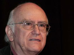 El escritor e investigador, Roger Bartra ofreció una conferencia magistral en el III Simposio del Libro electrónico. NTX /