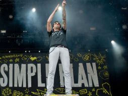 La banda de pop punk, Simple Plan estará presente en Monterrey. ARCHIVO /