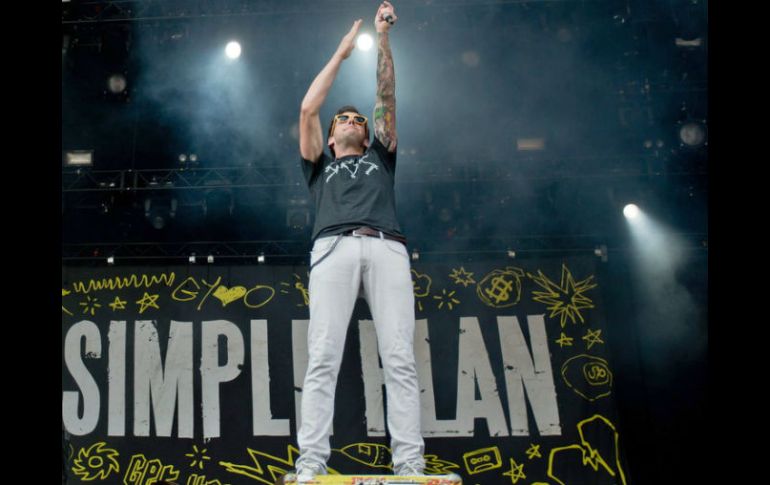 La banda de pop punk, Simple Plan estará presente en Monterrey. ARCHIVO /