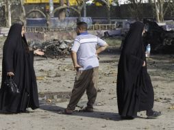 El atentado del miércoles ocurrió un día después de una oleada de atentados con bombas. AP /