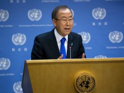 Ban Ki-moon exhorta al consejo a tomar medidas para frenar las atrocidades cometidas en Siria. ARCHIVO /