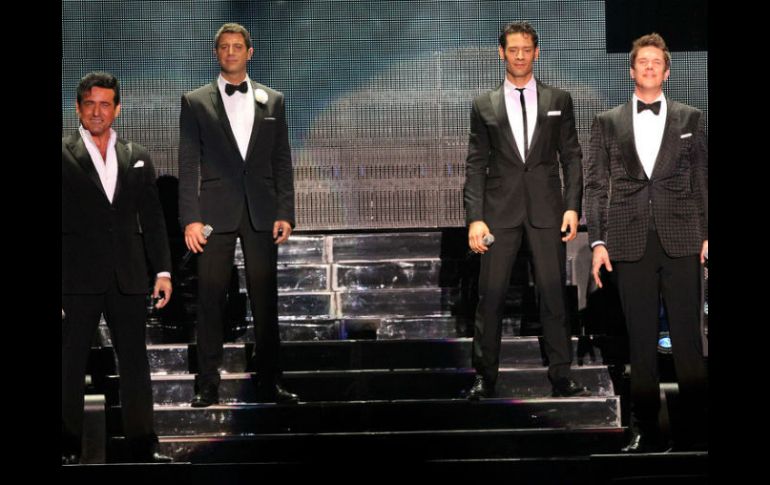 ''A musical affair. The Greatest Songs of Broadway Live'' de Il Divo, saldrá a la venta el 5 de noviembre. ARCHIVO /