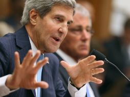 John Kerry señala que Damasco puede evitar una acción militar si entrega todas sus armas químicas a control internacional. ARCHIVO /