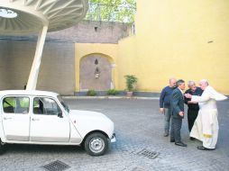 El Renault 4 año 1984 tiene cerca de 300 mil kilómetros de uso. AP /