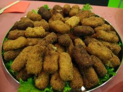 ¿Se te hace agua la boca? es pollo, tienes razón, pero es 'pollo' vegetariano. Se puede satisfacer el paladar sin sacrificar la salud. ESPECIAL /