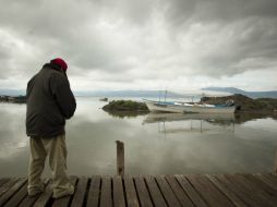 Durante el estiaje de 2012-2013, Chapala registró un descenso de 1.45 metros. ARCHIVO /
