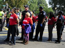 Se trata del primer acto de desobediencia civil pacífico para demandar una reforma migratoria. NTX /