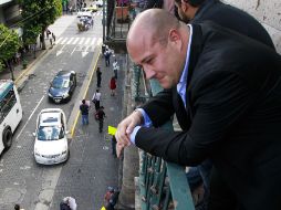 Enrique Alfaro declaró que grupos de choque del PRI llegaron a generar condiciones hostiles al Ayuntamiento.  /