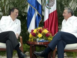 José Antonio Meade se reúne con el general Raúl Castro en La Habana. SUN /