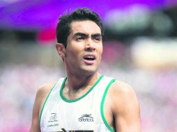 Juan Luis Barrios abandonó la prueba de 10 mil metros y en los cinco mil, su especialidad, no compitió en Moscú 2013. MEXSPORT /