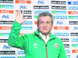 Víctor Manuel Vucetich se mostró confiado en sacar adelante el proyecto rumbo al Mundial de 2014. EFE /