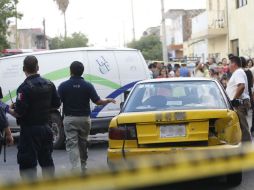 Para la hora en que arribaron las autoridades al lugar de los hechos, los conductores habían huído. ARCHIVO /