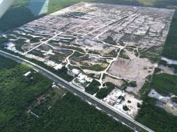 El centro de negocios Dragon Mart abarcará una superficie de 13 hectáreas de exhibición y 380 hectáreas de terrenos en conservación. SUN /