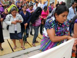 Indígenas de Los Altos de Chiapas declaran improcedente el incidente de reconocimiento de inocencia del profesor. ARCHIVO /