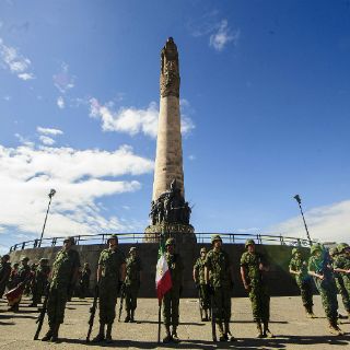 Ceremonia de niños: los que murieron y los que cantaron