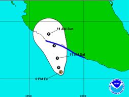 Se incrementarán las condiciones de lluvia en varios estados del país. ESPECIAL /