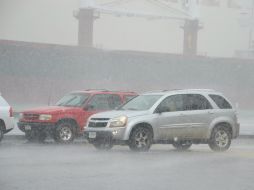 Veracruz y Tabasco están en alerta naranja ante el avance de la tormenta tropical. EFE /