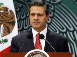 Enrique Peña Nieto defiende la promulgación de las reformas y asegura que son para hacer del país un lugar mejor. ARCHIVO /