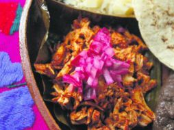 PLATILLOS. Quizá en Yucatán se prepare mejor la cochinita pibil, pero hoy puede llegar a la mesa en cualquier ciudad de México. ESPECIAL /