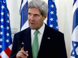 John Kerry subraya que la amenaza de guerra es real y será efectiva si Siria no cumple con el plan de desarme. EFE /