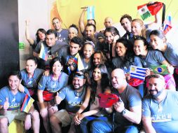 Los diferentes equipos posan para la foto. EL INFORMADOR /