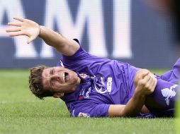 El delantero alemán sufrió una lesión de rodilla que lo marginará de las canchas al menos seis semanas. AFP /