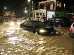 El paso de ''Ingrid'' dejó severas inundaciones en diversos municipios de Veracruz. EFE /