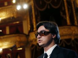 El director del ballet del Bolshói, Serguéi Filin durante una reunión de la compañía en el Teatro Bolshói de Moscú. EFE /