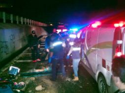 El accidente ocurrió la noche del pasado martes, a la altura del ingreso de la avenida Tonaltecas. ESPECIAL /