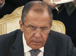 Serguéi Lavrov dijo que su país hará llegar a la ONU pruebas de que fueron los rebeldes los que condujeron el ataque químico en Siria. ARCHIVO /