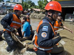 La Conferencia Episcopal de México pide que se apoyen las iniciativas para ayudar a los damnificados. AFP /