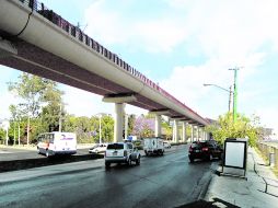 El proyecto de Línea 3 del Tren Ligero Tlaquepaque-Guadalajara-Zapopan fue planteado originalmente con dos tramos elevados.  /