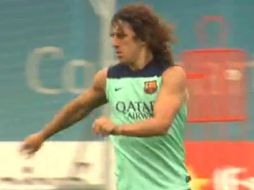 Carles Puyol se recupera de una lesión que lo alejó varios meses de las canchas. ESPECIAL /