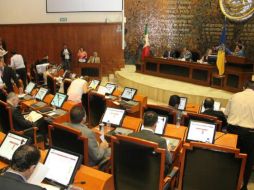 Diputados avalaron el Presupuesto 2013 tal y cómo lo remitió el gobernador, Aristóteles Sandoval. @LegislativoJal. ESPECIAL /