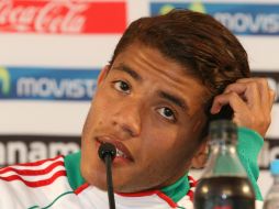 El menor de los dos Santos tendría más juego en otro equipo. ARCHIVO /