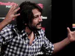 Diego Luna entrevistado en el marco de su participación en los encuentros ''Times Talks''. EFE /