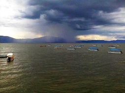 Chapala, el lado positivo de los fenómenos naturales ''Manuel'' e ''Ingrid''. Foto: @AusenteLuna ESPECIAL /