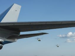 Nicolás Maduro podrá sobrevolar el espacio aéreo de Estados Unidos cuando su avión parta hacia China. AFP /