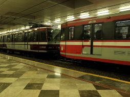 La Línea 2 del Tren Ligero mueve alrededor de 109 mil pasajeros al día. ARCHIVO /