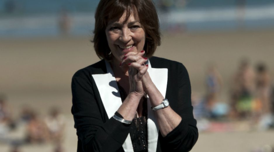 La actriz presenta en San Sebastián su última película, ''Las brujas de Zugarramurdi''. AP /