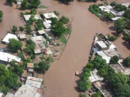En Sinaloa, el paso de ''Manuel'' dejó miles de afectados por inundaciones. EFE /