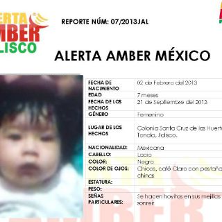 Hallan a bebé a cinco horas de lanzar la Alerta Amber
