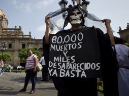 Para la CNDH, los tres estados con más desapariciones son Guanajuato (nueve mil 146), México (dos mil 915) y Michoacán (dos mil 703). ARCHIVO /