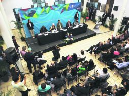 Protagonistas. Ayer se presentó el programa general de la Feria Internacional del Libro de Guadalajara. EL INFORMADOR /