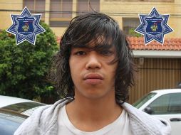 Pablo Andrés, de 21 años, es señalado por dispararle a dos personas con un rifle de copitas. ESPECIAL /