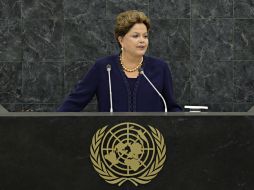 Rousseff denunció el espionaje diplomático y económico por parte de Estados Unidos. AP /